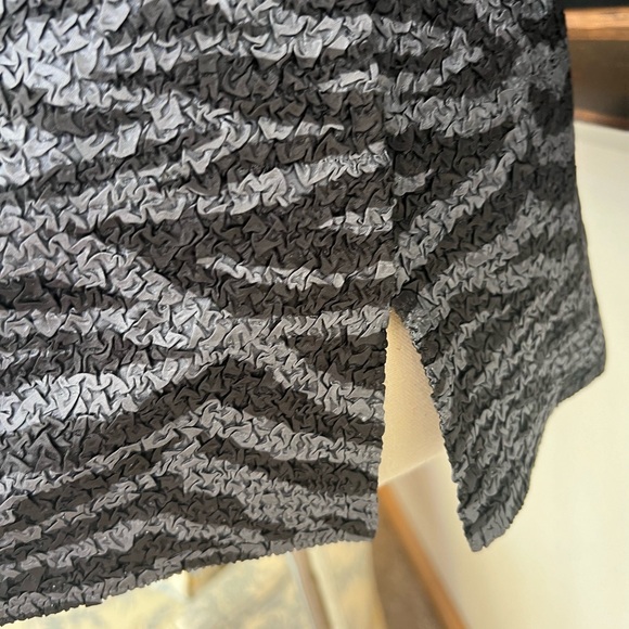 NWOT Ming Wang Black Gray Stretch Tank Size M Animal Print - Picture 4 of 6